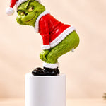 Cheeky Suds holiday soap dispenser — rear view