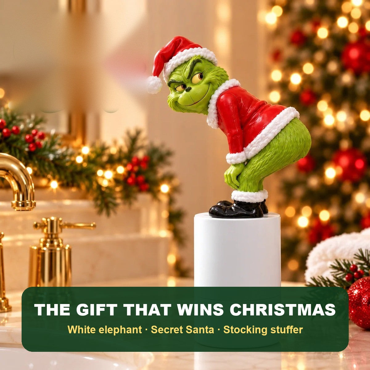 Cheeky Suds holiday soap dispenser — gift
