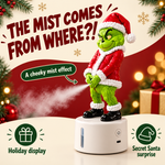 Misty Grinch demonstrating its cheeky mist effect
